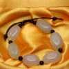 White jade bracelet for men Item Picture